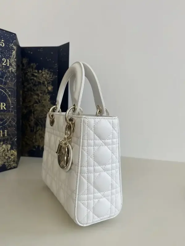 Dior Lady Dior White ABC - Image 3