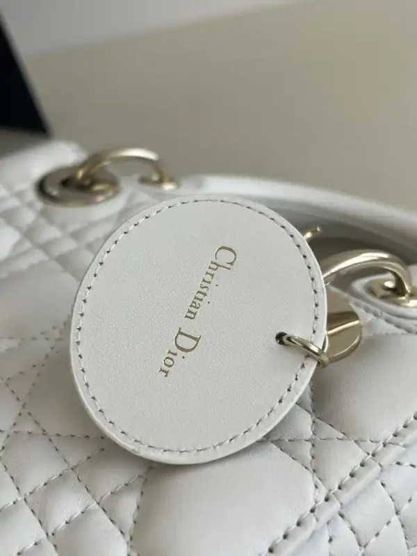 Dior Lady Dior White ABC - Image 7