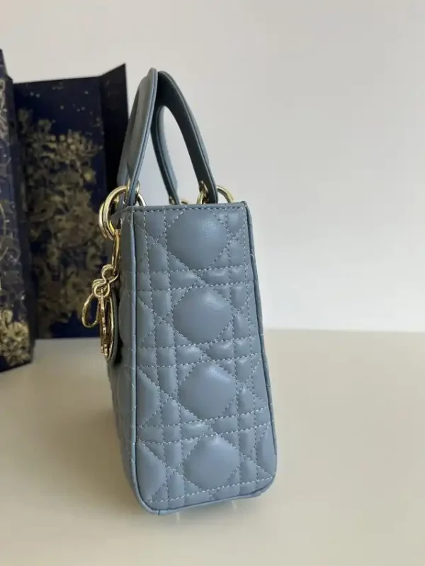 Dior Lady Dior  Blue ABC - Image 4