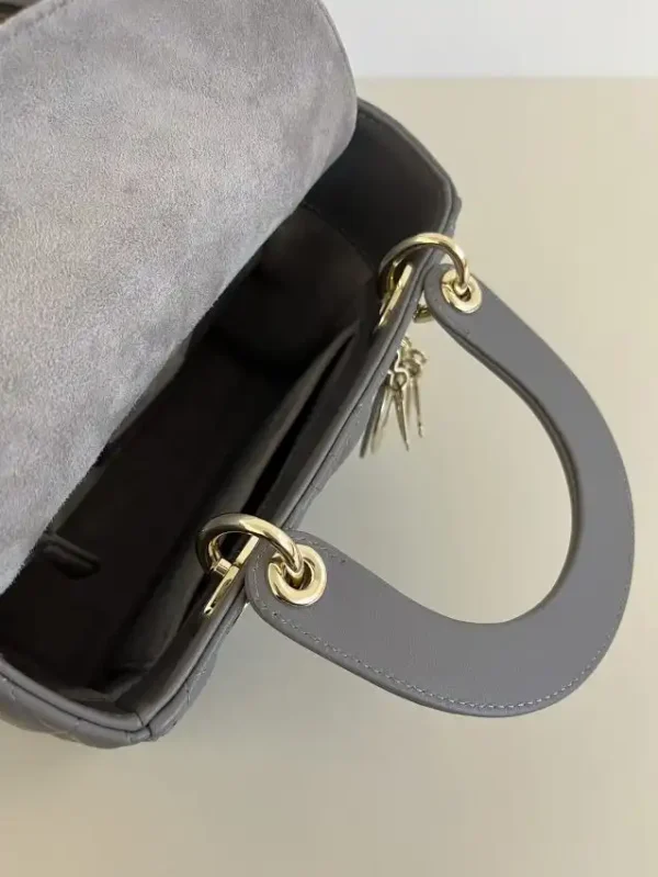 Lady Dior Grey ABC - Image 8