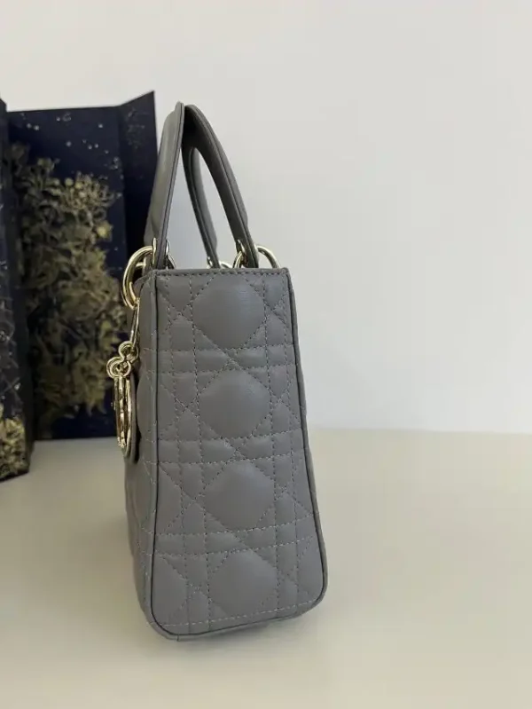 Lady Dior Grey ABC - Image 6