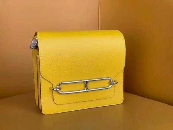 Hermes Sac Roulis Yellow