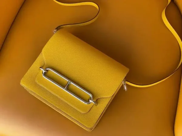 Hermes Sac Roulis Yellow - Image 4