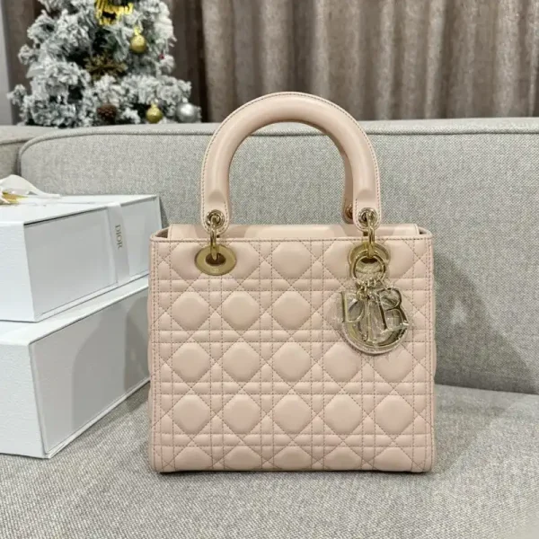 Lady Dior Medium Powder Pink - Image 8