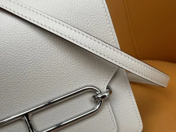 Hermes Sac Roulis White - Image 4