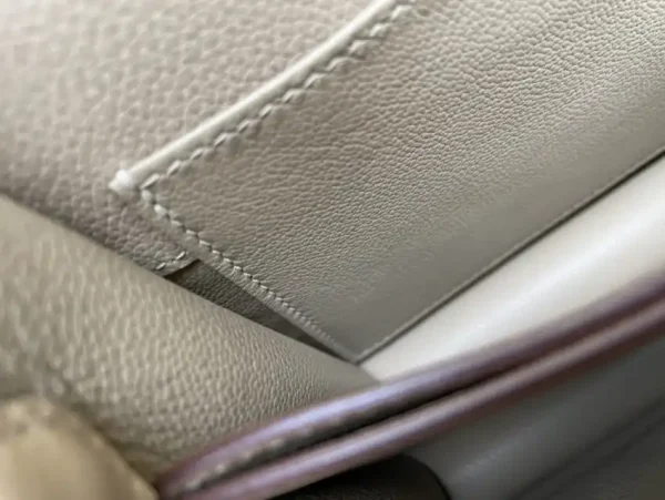 Hermes Sac Roulis White - Image 8