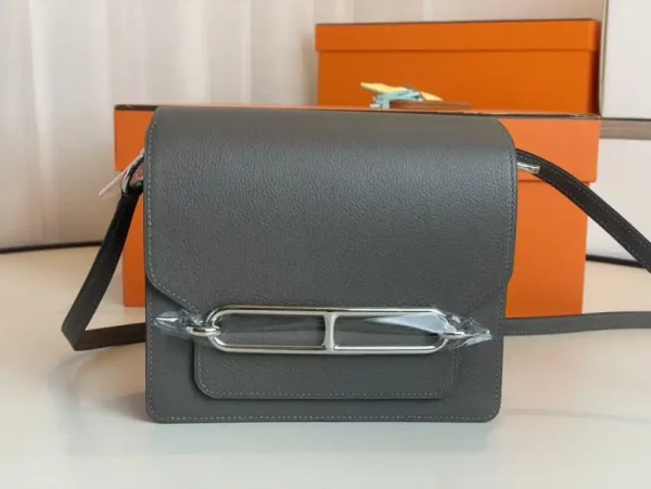 Hermes Sac Roulis Grey