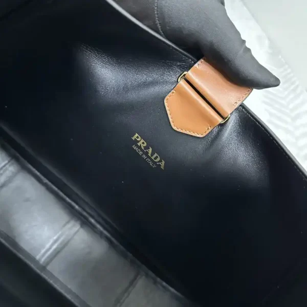 Prada  Cleo Large Brown Bag - Image 7