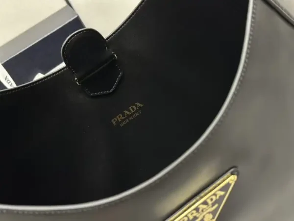 Prada  Cleo Large Black Bag - Image 3