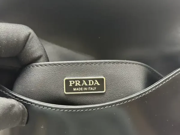 Prada  Cleo Black Bag With Flap - Image 7