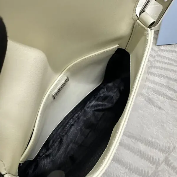 Prada  Cleo White Bag With Flap - Image 4