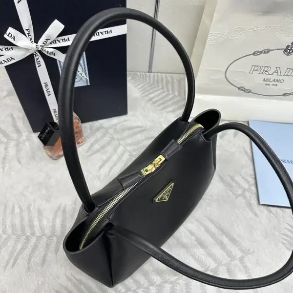 Prada  Medium Black Shoulder Bag - Image 6
