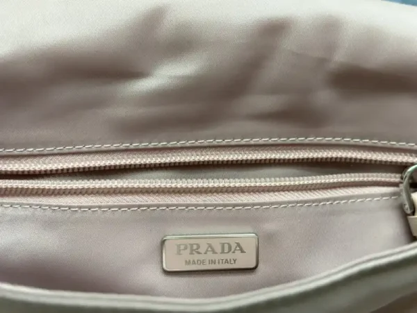 Prada  Re-Nylon Shoulder Bag Pink - Image 4