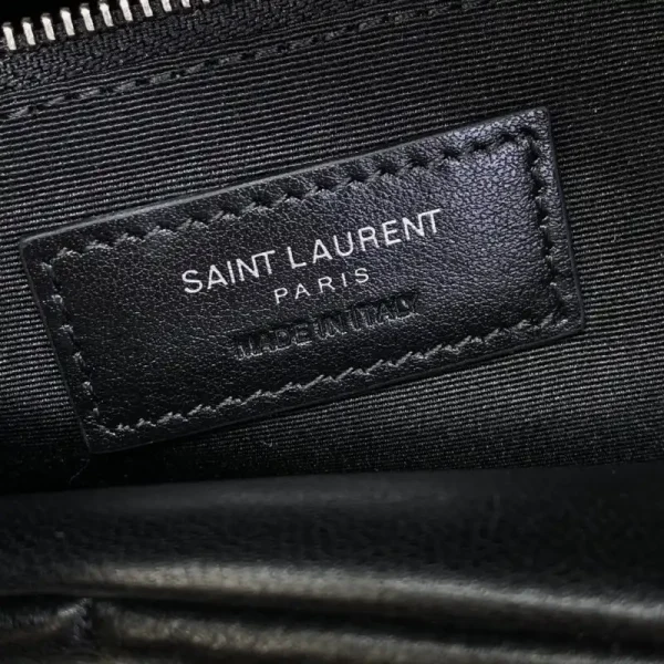 YSL Loulou All Black Puffer - Image 5