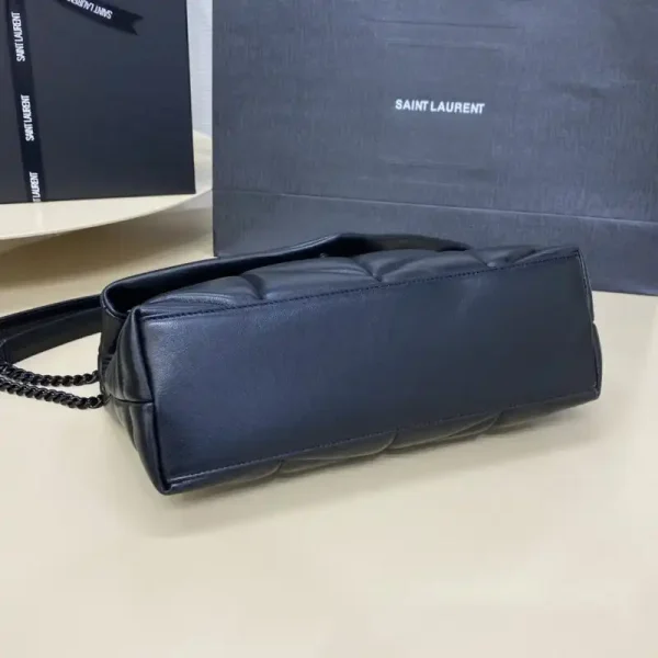 YSL Loulou All Black Puffer - Image 6