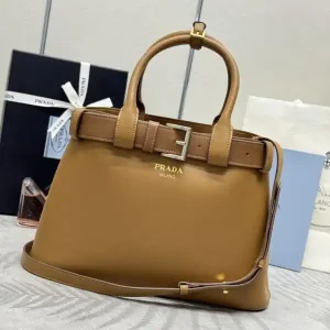 Prada  Brown Buckle