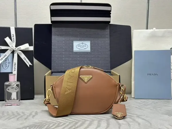 Prada  Caramel Mini Shoulder Bag