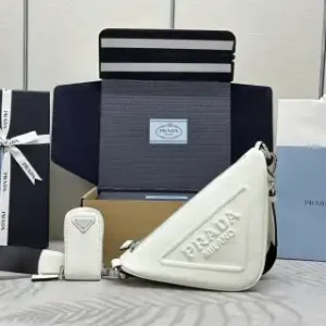 Prada  Saffiano Triangle