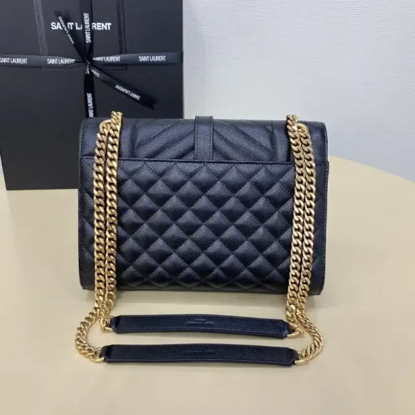 YSL Envelope Crossbody Black - Image 7