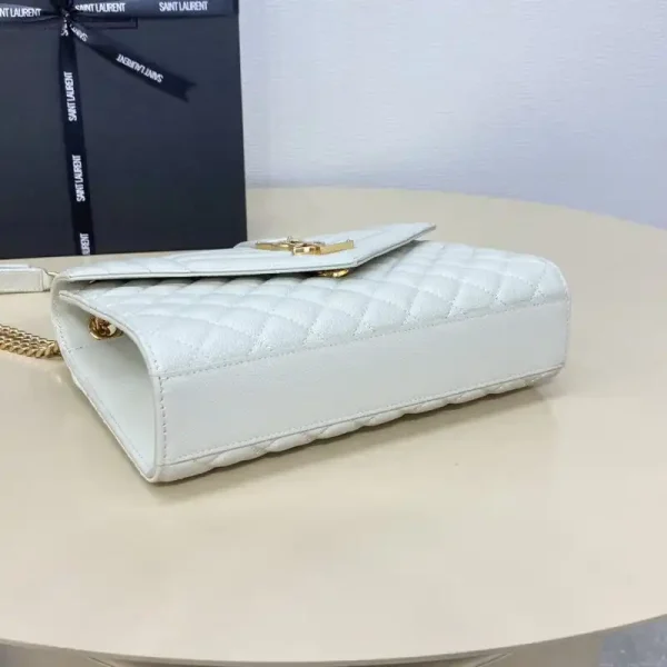 YSL Envelope Crossbody White - Image 2