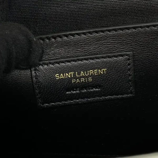 YSL Envelope Crossbody White - Image 5