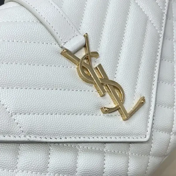 YSL Envelope Crossbody White - Image 10
