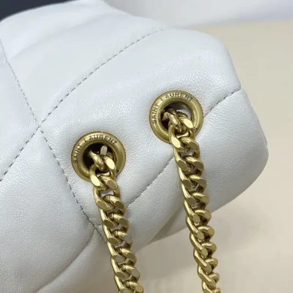 YSL Loulou  White Puffer - Image 6