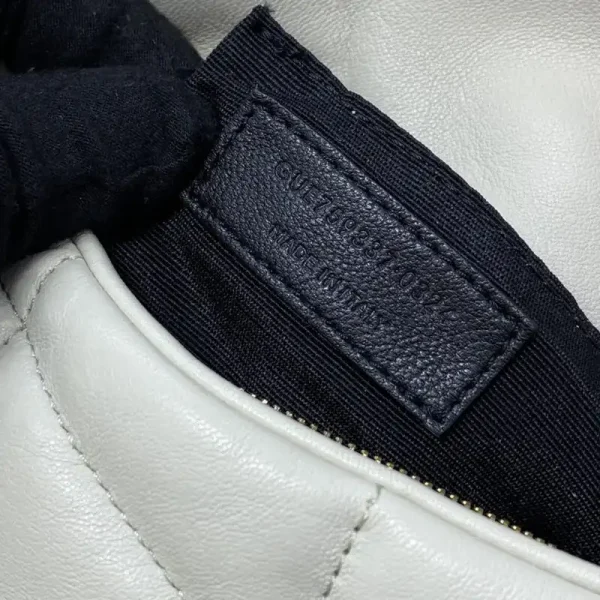 YSL Loulou  White Puffer - Image 11