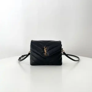 YSL LouLou Mini Black