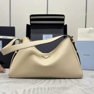 Prada  Prada Aimée Large Milk Tea