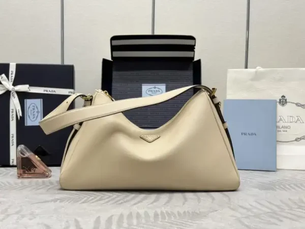 Prada  Prada Aimée Large Milk Tea