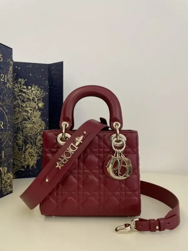 Lady Dior Bordeaux ABC