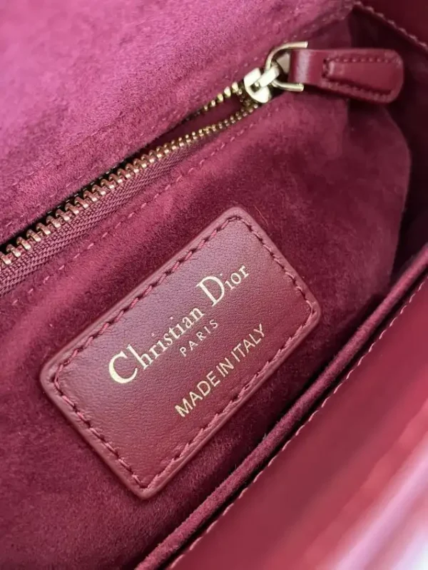 Lady Dior Bordeaux ABC - Image 8