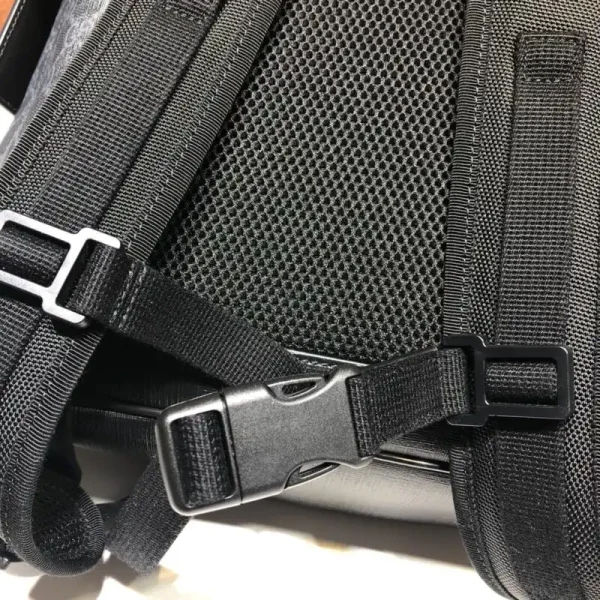 Gucci   Large Web Backpack Black - Image 8