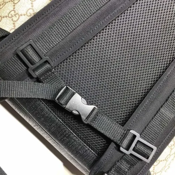 Gucci   Large Web Backpack Beige - Image 8