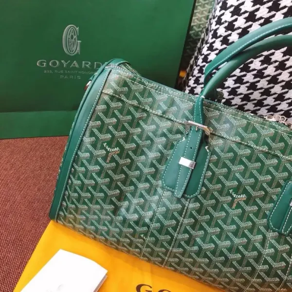 Goyard Boston 45 Green - Image 11