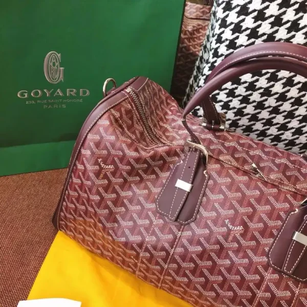 Goyard Boston 45 Bordeaux - Image 2