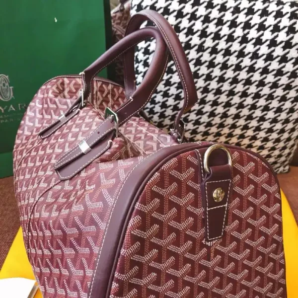 Goyard Boston 45 Bordeaux - Image 5