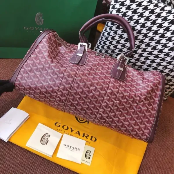 Goyard Boston 45 Bordeaux - Image 6