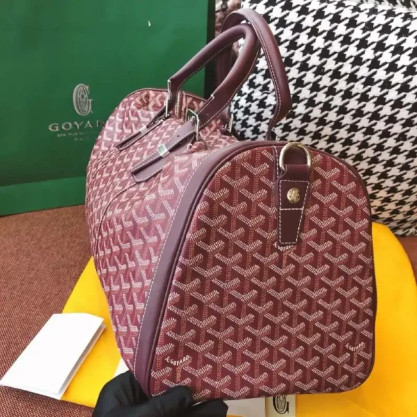 Goyard Boston 45 Bordeaux - Image 7
