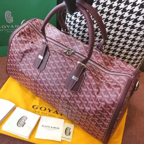 Goyard Boston 45 Bordeaux - Image 11