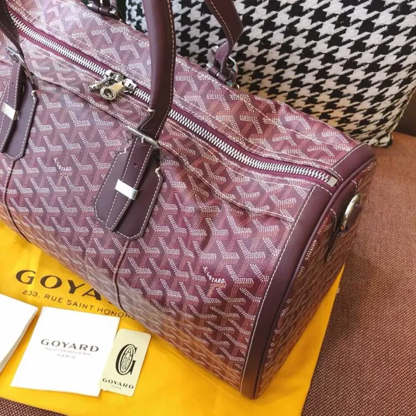 Goyard Boston 45 Bordeaux - Image 10