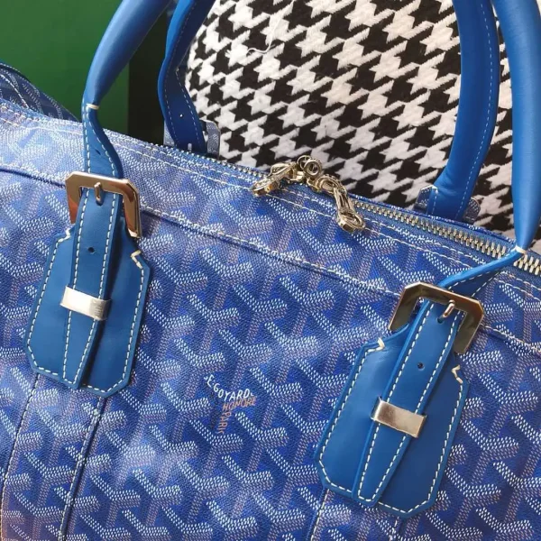 Goyard Boston 45 Blue - Image 4