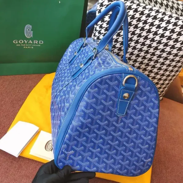 Goyard Boston 45 Blue - Image 5