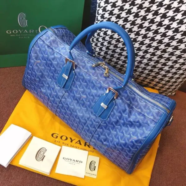 Goyard Boston 45 Blue - Image 6