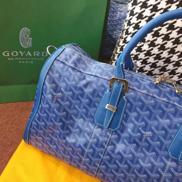 Goyard Boston 45 Blue - Image 7
