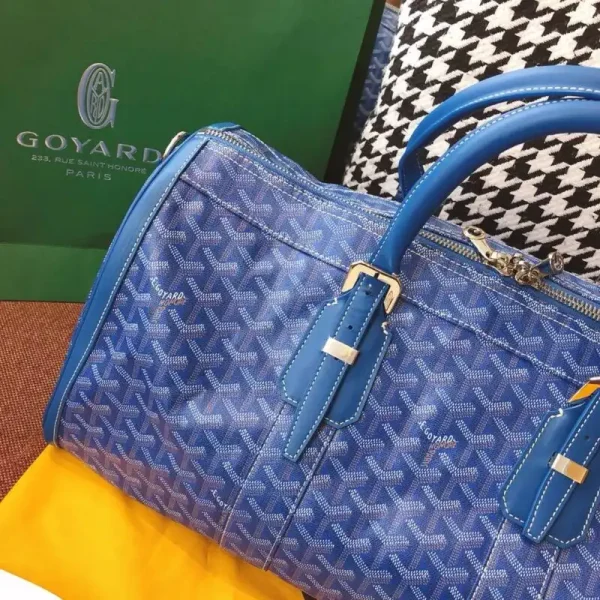Goyard Boston 45 Blue - Image 9