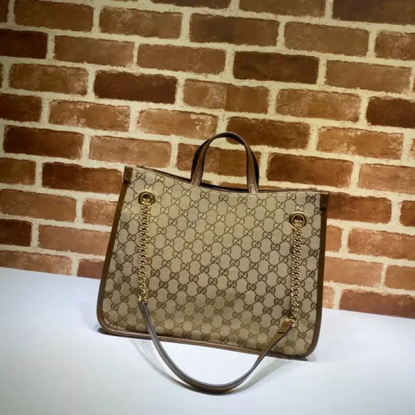 Gucci   1955 Horsebit Tote Bag Medium - Image 2