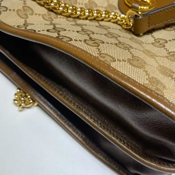 Gucci   1955 Horsebit Tote Bag Medium - Image 8