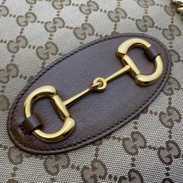 Gucci   1955 Horsebit Tote Bag Medium - Image 4
